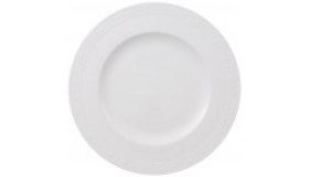 White Pearl Dinner Plate